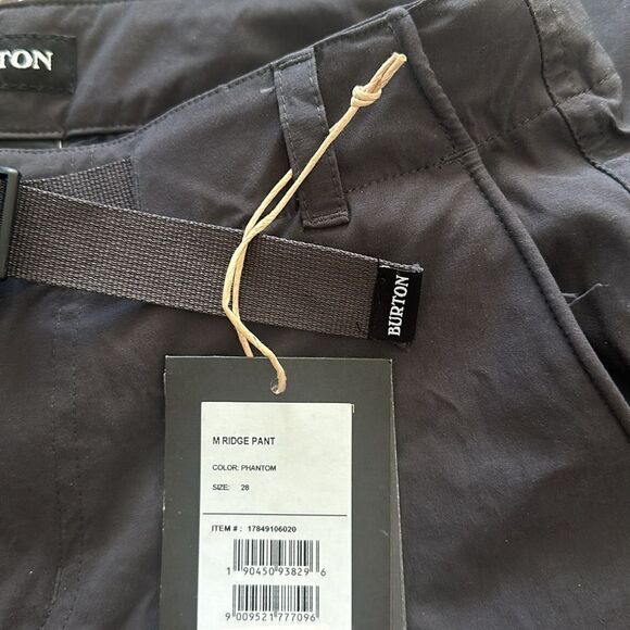 Burton Men's Ridge Phantom Insulated Snowboarding Pant Comfort Stretch Size 28 - Picture 4 of 5